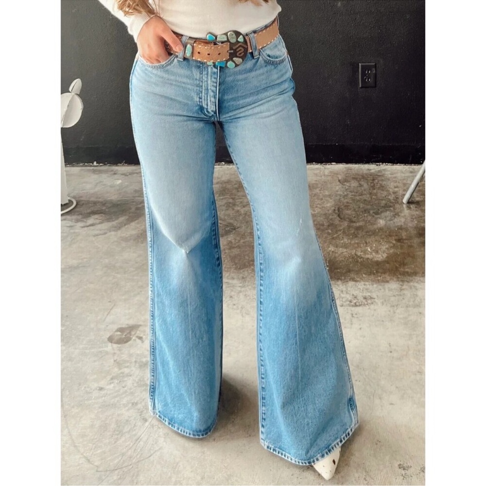 Wrangle Wanderer 622 flare high rise jeans.  NWT size 27